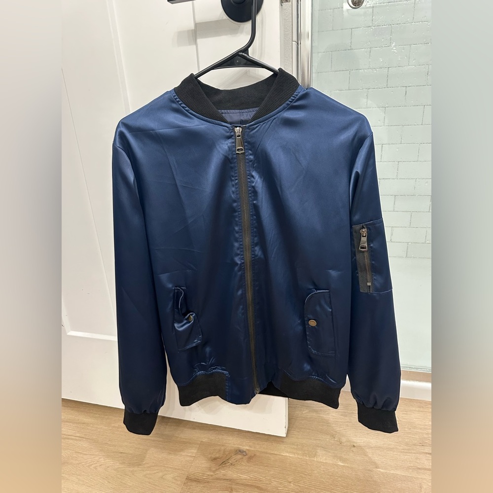 Women’s Blue Bomber Jacket